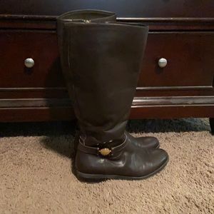 Brown Riding Boots by Tommy Hilfiger Brand.  EUC!